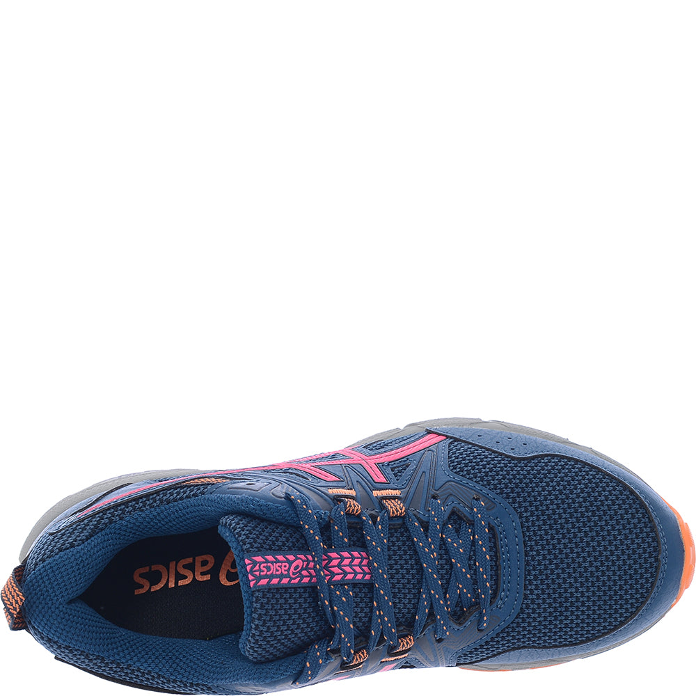 Asics Men's Blue And Pink Gel-Venture 8 Trainers