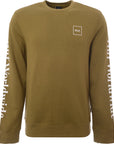 HUF Mens Green Sweatshirt