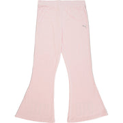 Puma Women's Pink Icons 2.0 Fashion Wide Leg Pants