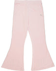 Puma Women's Pink Icons 2.0 Fashion Wide Leg Pants