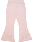 Puma Women's Pink Icons 2.0 Fashion Wide Leg Pants