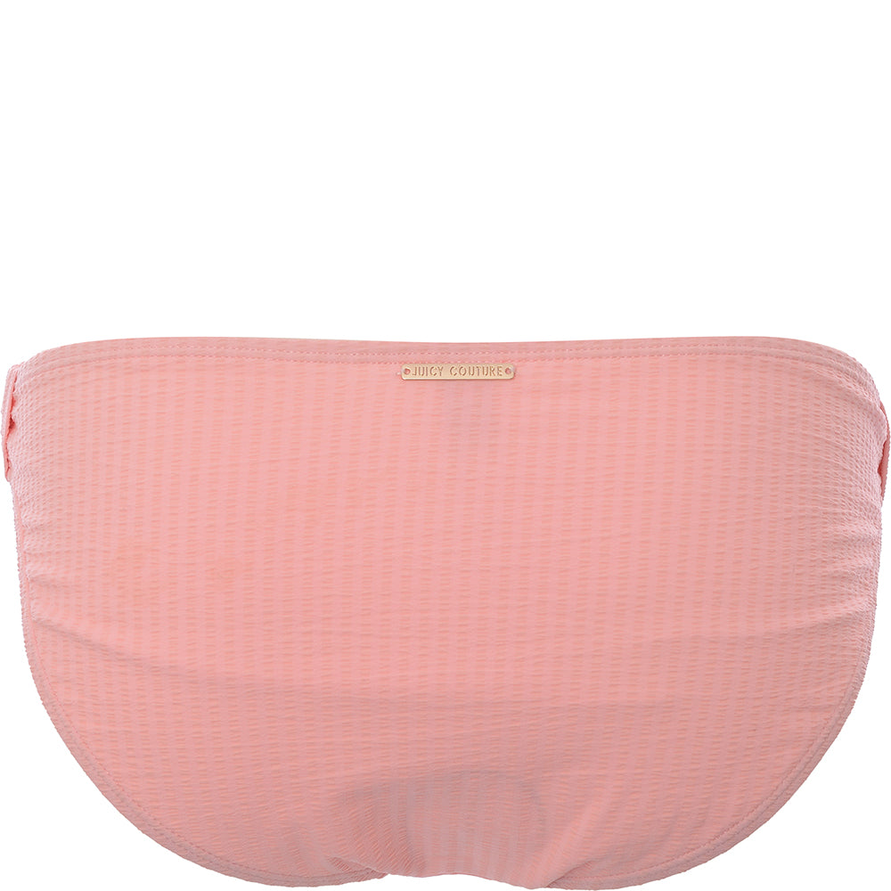 Juicy Couture Womens Pink Call Me Sunshine Bikini Bottom