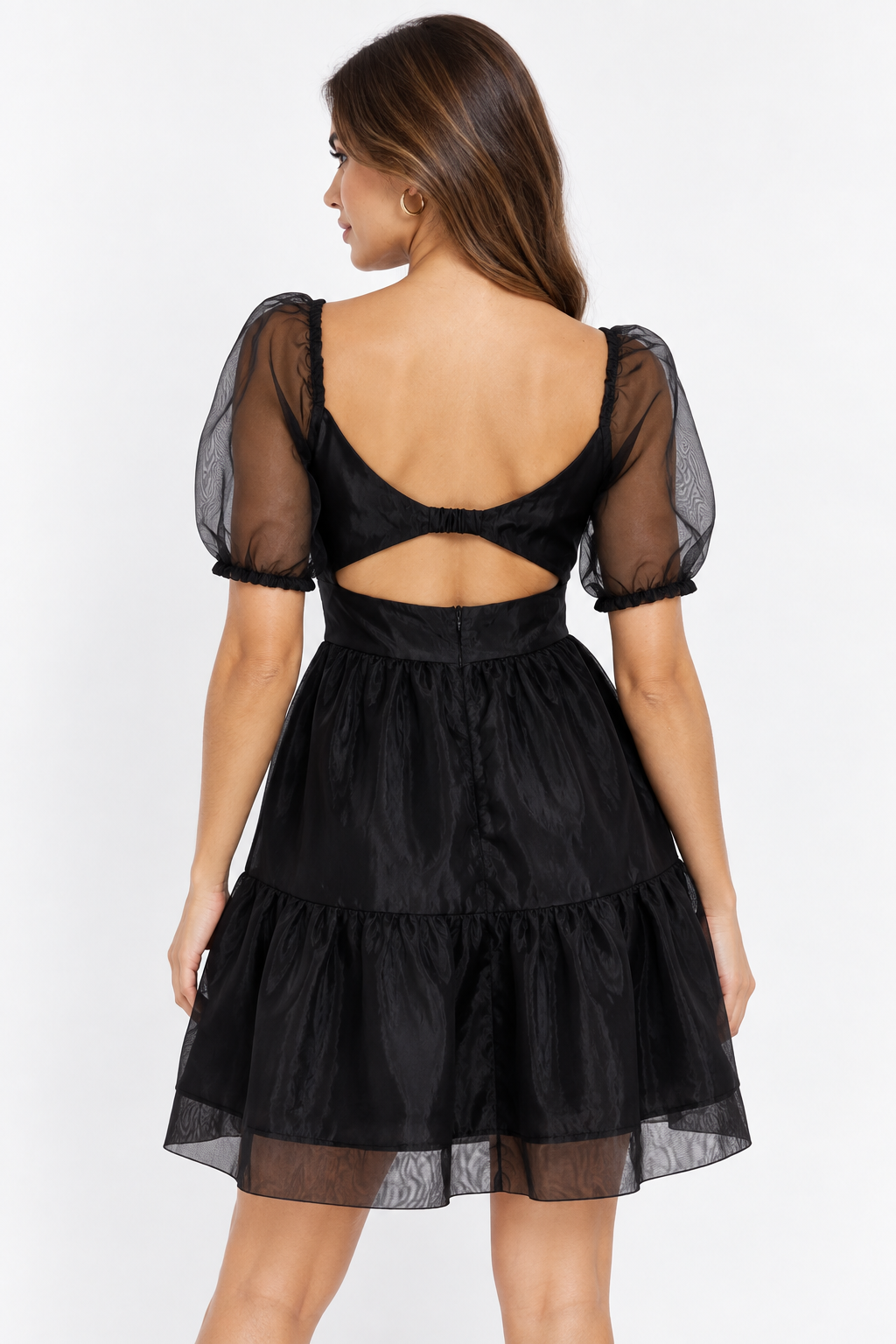 UNIQUE21 Womens Twist Front Dress In Black