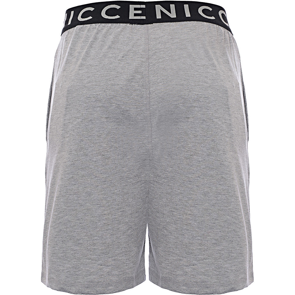 Nicce Mens Loungewear Sofa Shorts in Grey Sale Lab UK