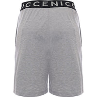 Nicce Mens Loungewear Sofa Shorts in Grey