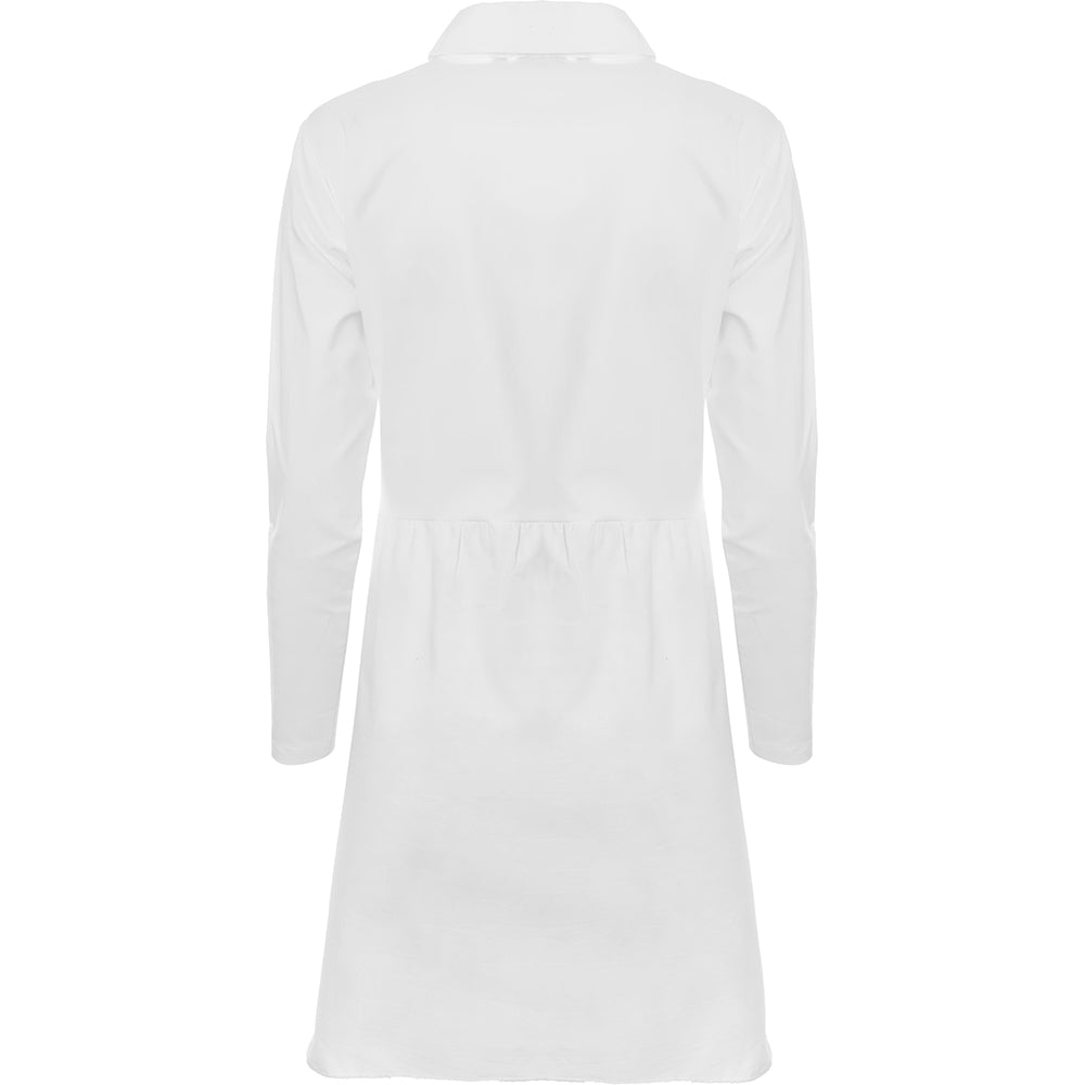 Lasula Women's Corset-Detail Shirt Dress