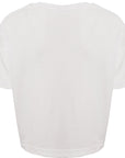 Reebok Women's White Large Logo T-Shirt