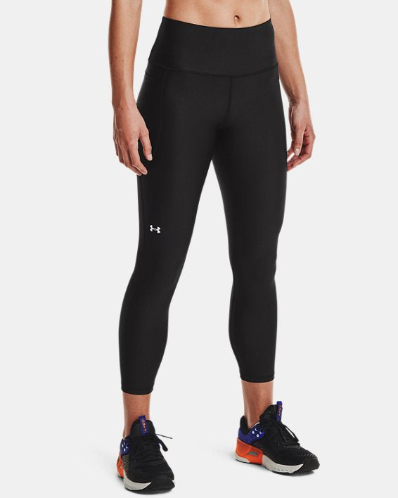 Under Armour Training high Heat Gear base layer waist 7/8 sculpt leggings in black
