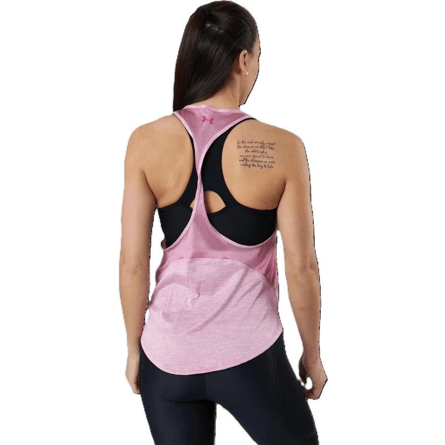 Under Armour Womens Training Tech Vent Tank Top In Pink