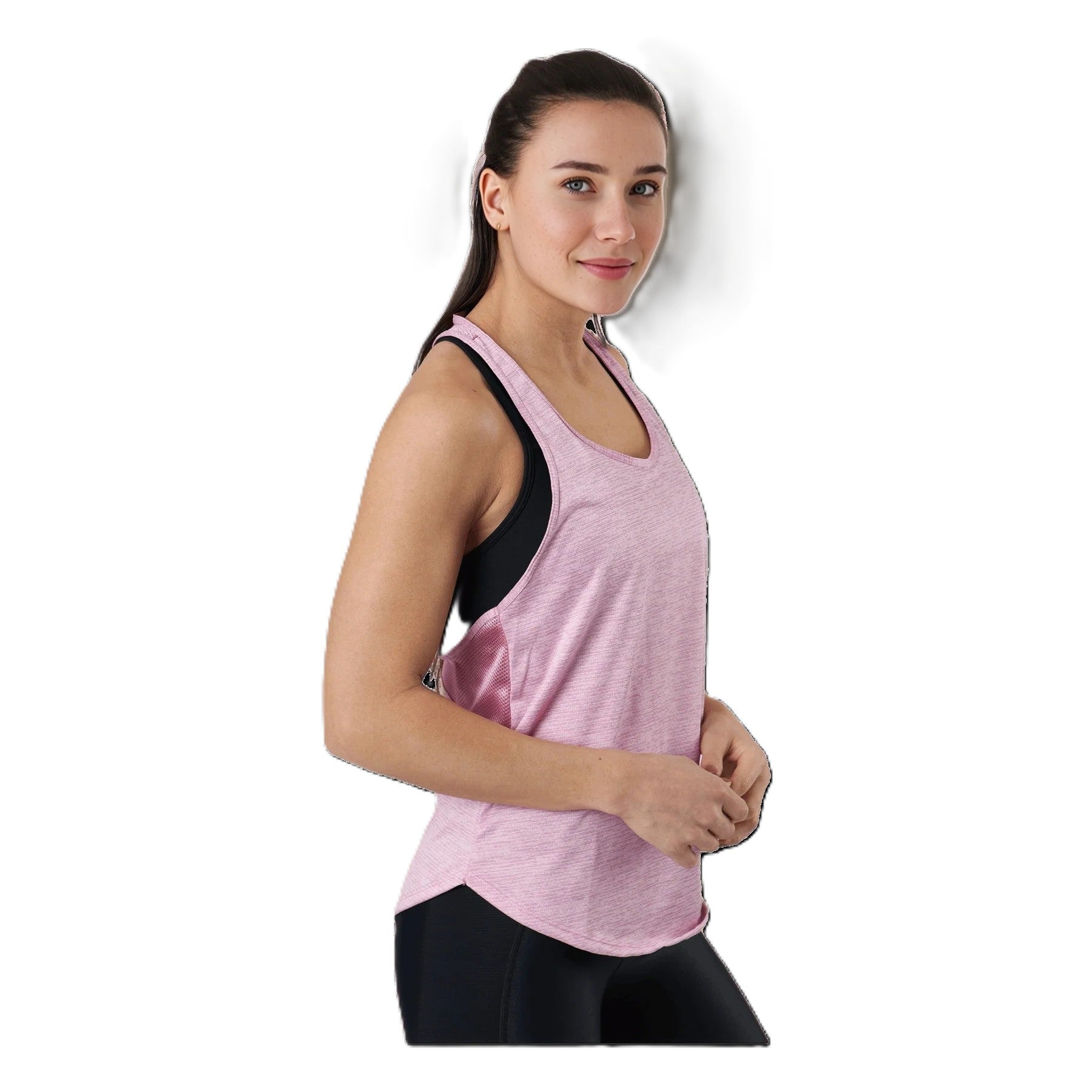 Under Armour Womens Training Tech Vent Tank Top In Pink