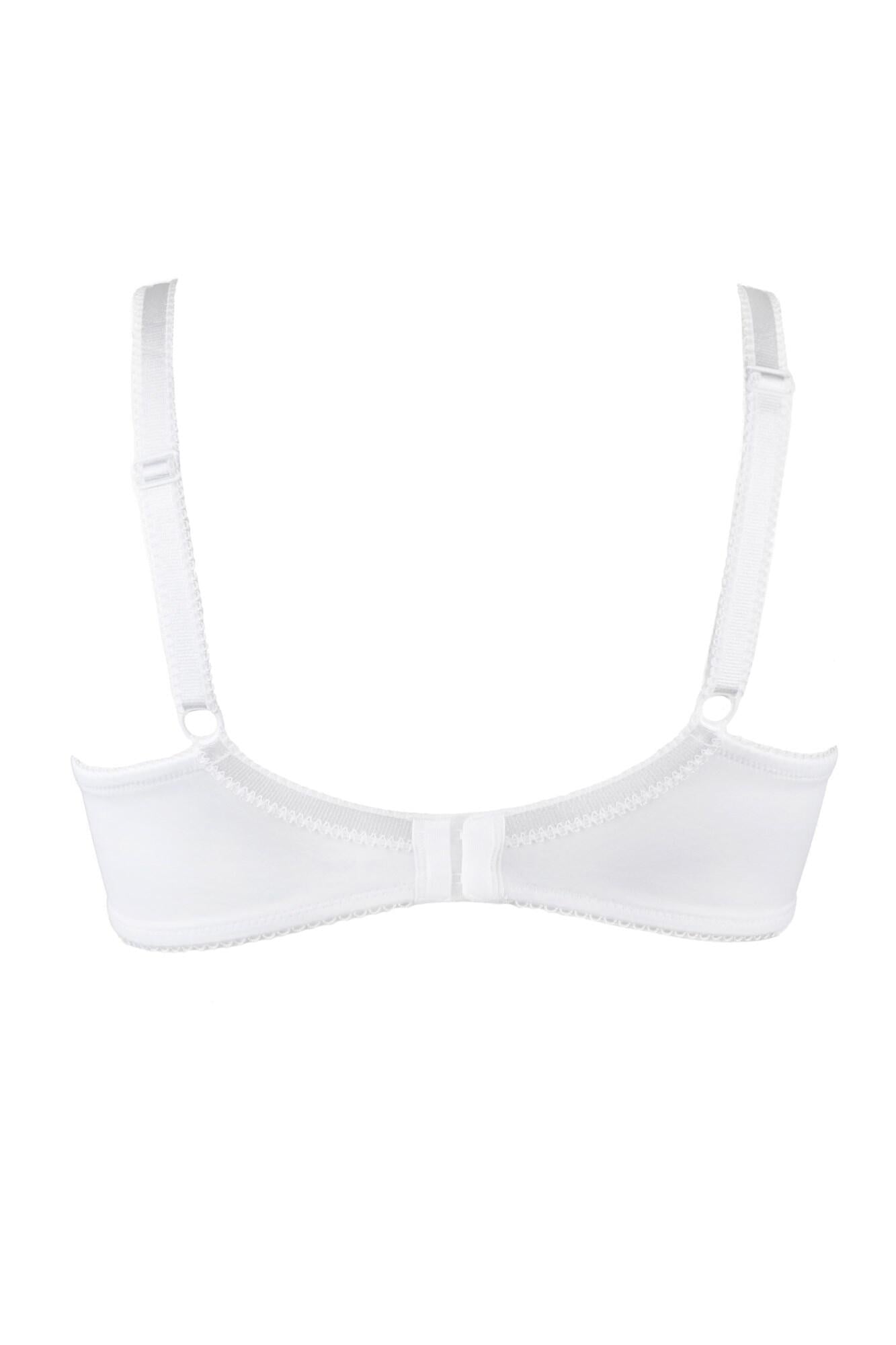Pour Moi Womens Opulence Lightly Padded Wire Fr In White