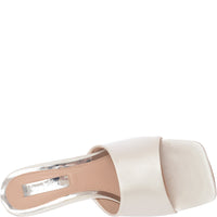 Be Mine Bridal Women's Ivory Pia Heeled Mules