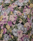 Only Womens Floral Print Shirt With Puff Sleeves