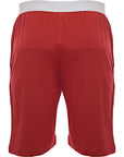 Bench Mens Ryder Jersey Lounge Short in Red in Red