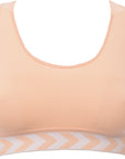 Hummel Womens 2 Pack Logo Bralettes in Pink