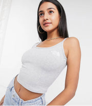 The North Face Womens Simple Dome Tank Top In Grey