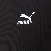 Puma Women's Black Classics Rib Top