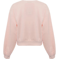 Puma Women's Pink Classics Bell Sleeve Sweatshirt