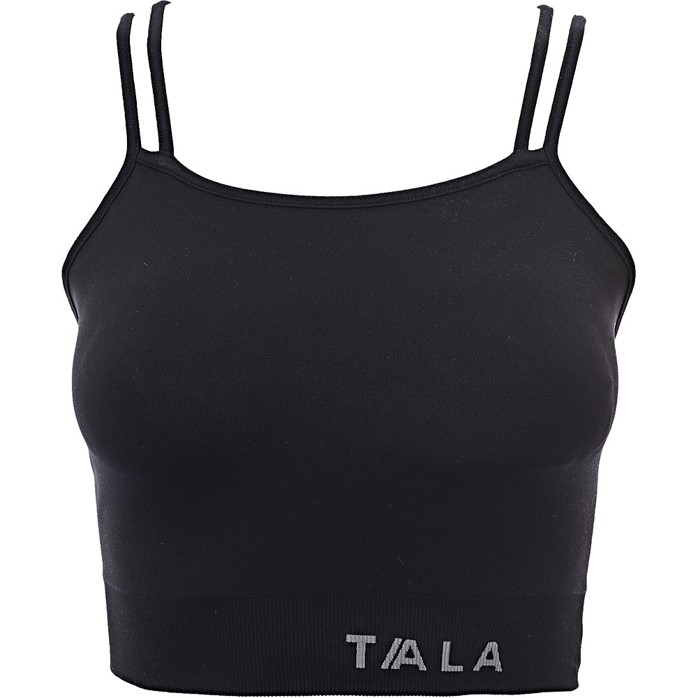 Tala Womens Solasta Medium Support Strappy Spor in Black