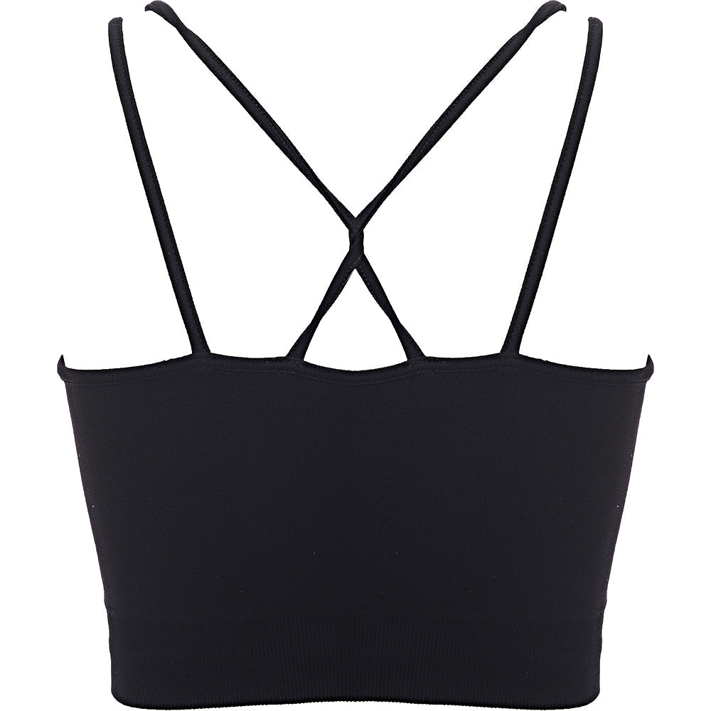 Tala Womens Solasta Medium Support Strappy Spor in Black