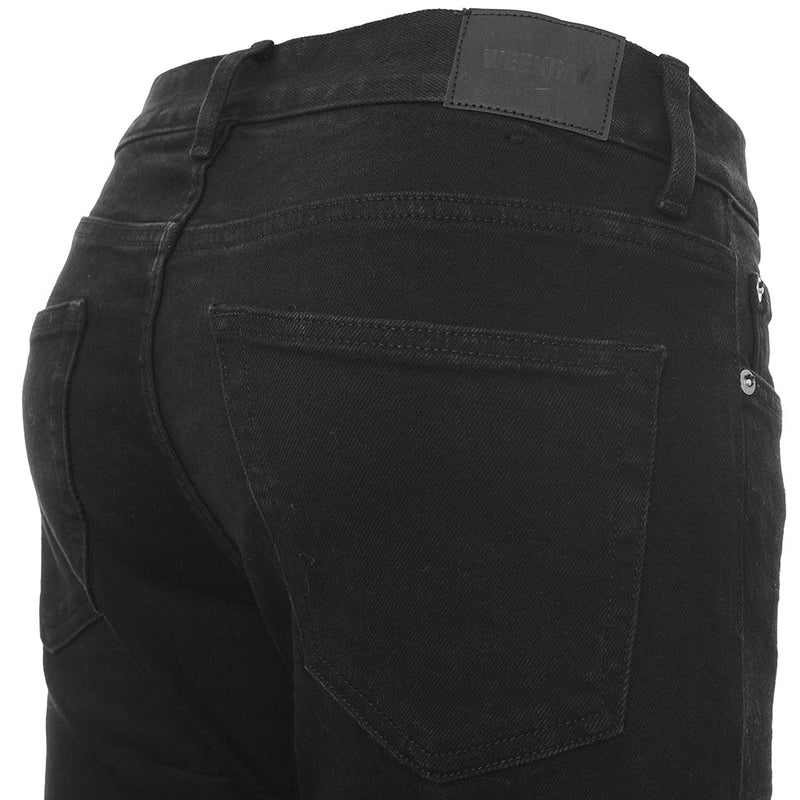 Weekday Men's Almost Black Easy Jeans