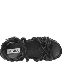 ASRA Prince Women's Chunky Twisted Flatform Sandals