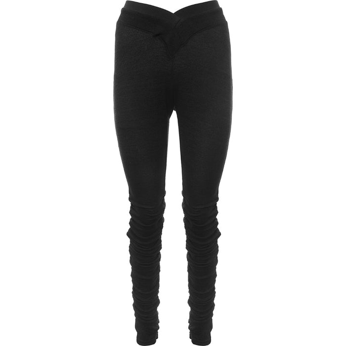 Bad Society Club Women's Ruched Detail Leggings