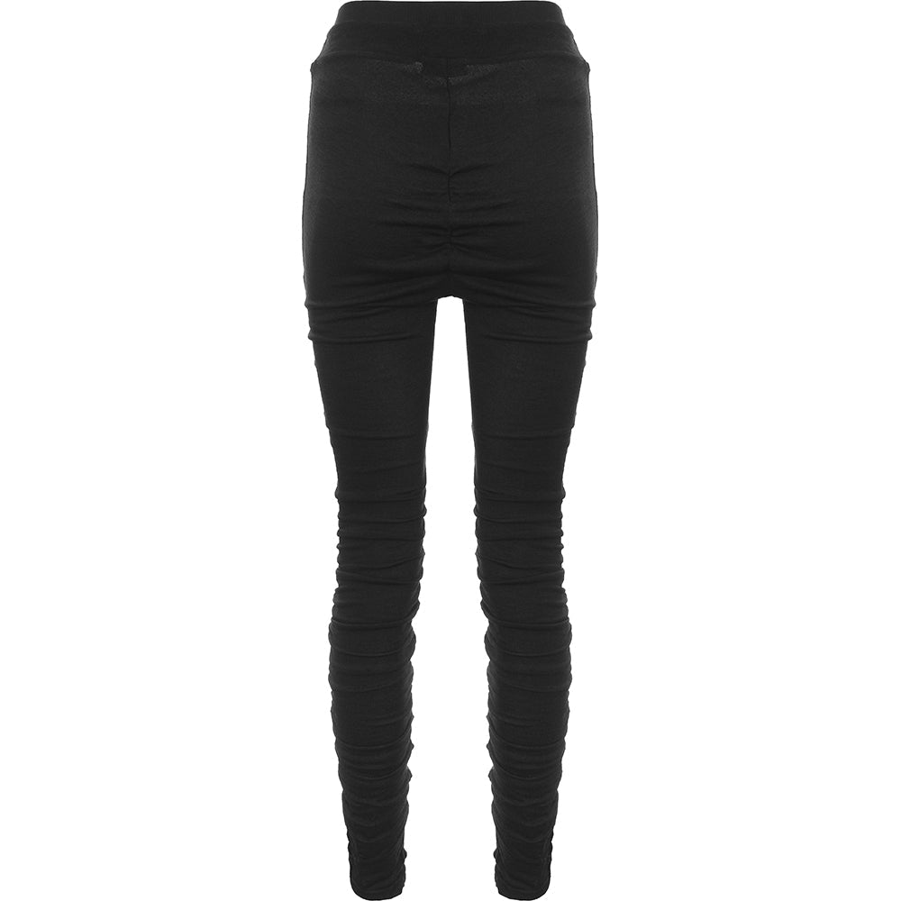 Bad Society Club Women's Ruched Detail Leggings