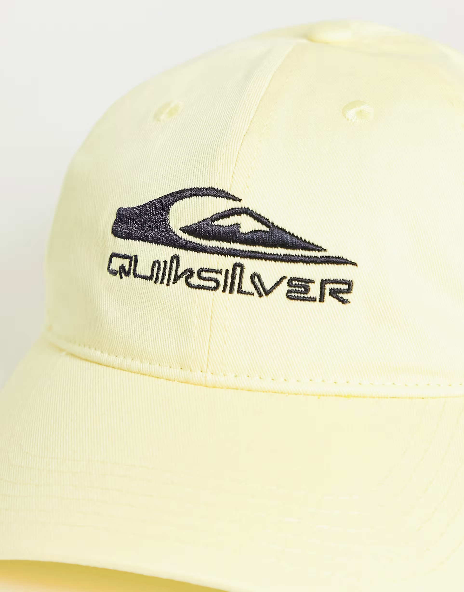 Quiksilver Womens The Baseball Cap in Yellow