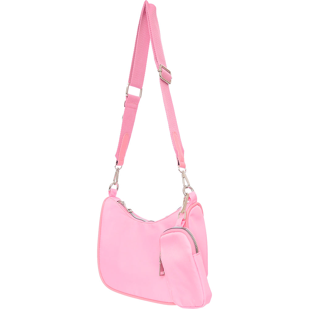 Ego Women's Chain and Compartment Shoulder Bag