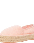 South Beach Women's Peach Towelling Espadrilles