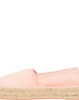 South Beach Women's Peach Towelling Espadrilles