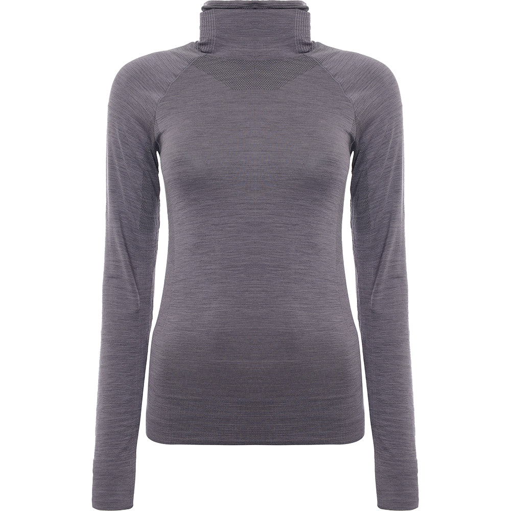 Asics Women's Lavender Grey Metarun Long Sleeve Top