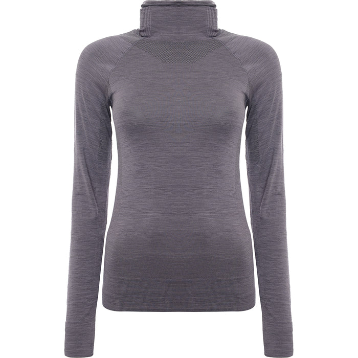 Asics Women's Lavender Grey Metarun Long Sleeve Top