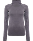 Asics Women's Lavender Grey Metarun Long Sleeve Top