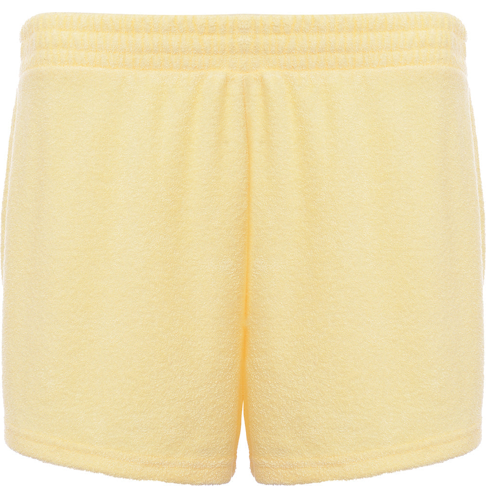 Gilly Hicks Womens Terry Short in Yellow