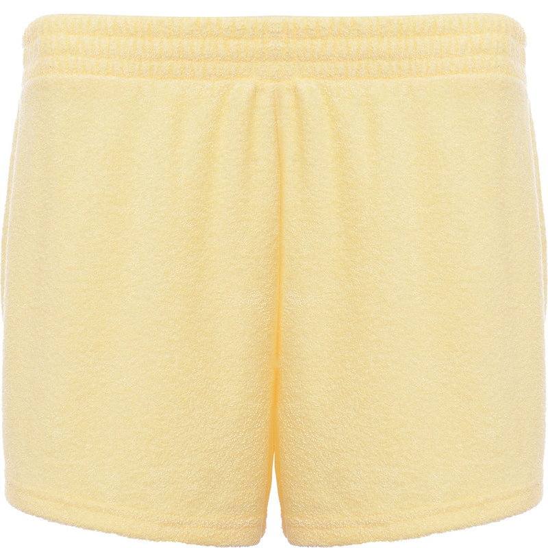 Gilly Hicks Womens Terry Short in Yellow