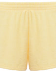 Gilly Hicks Womens Terry Short in Yellow