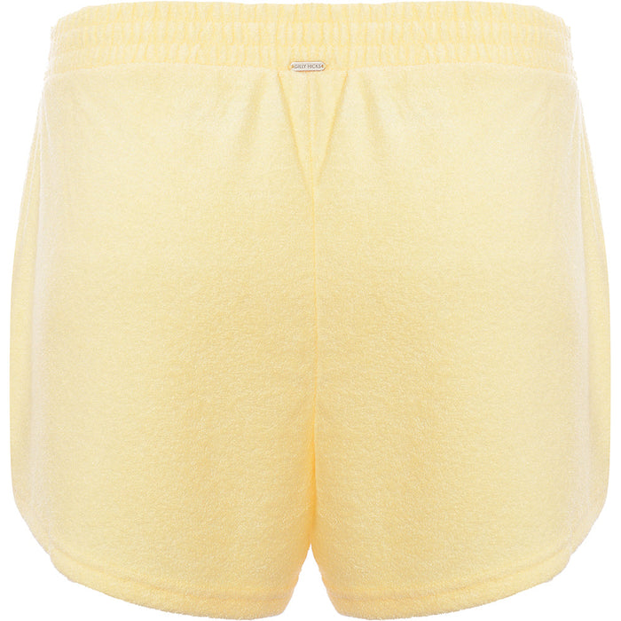 Gilly Hicks Womens Terry Short in Yellow