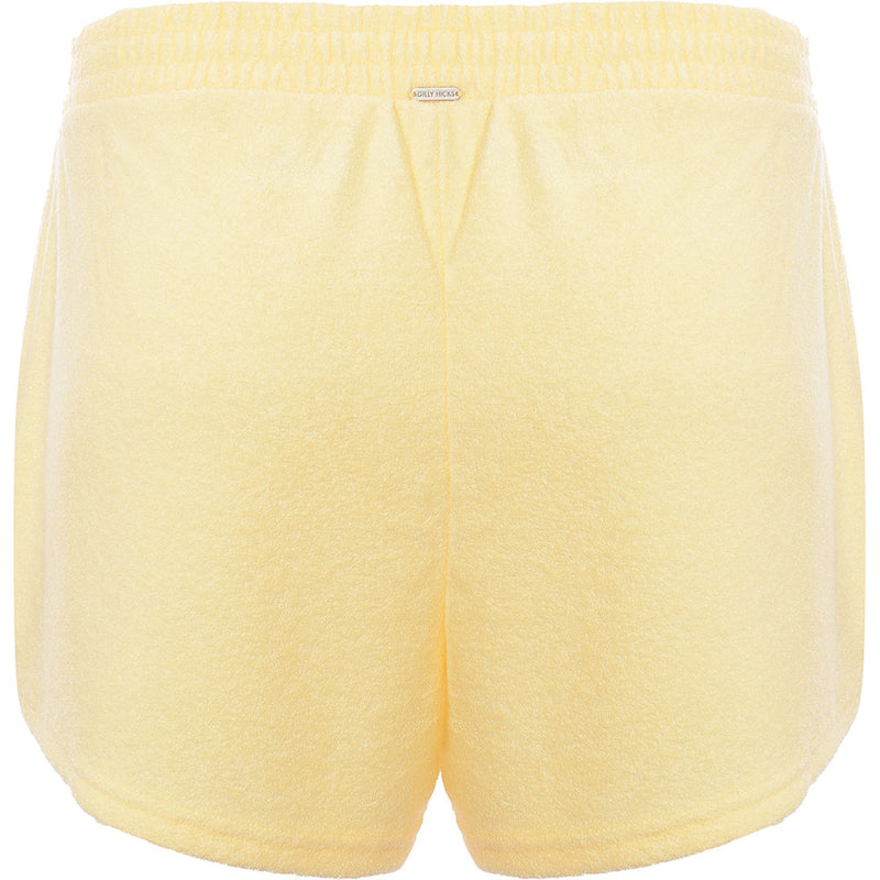 Gilly Hicks Womens Terry Short in Yellow