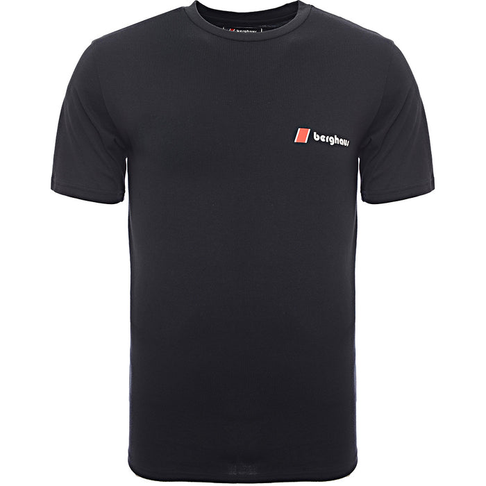 Berghaus Mens Dean Street Unisex Original Heritage Front And Back Logo T-Shirt In Black