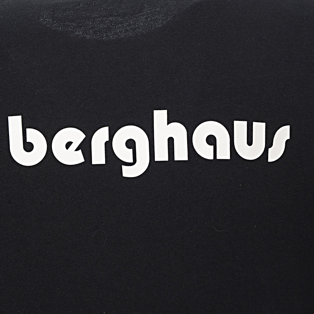 Berghaus Mens Dean Street Unisex Original Heritage Front And Back Logo T-Shirt In Black