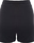 Womens Champion Ribbed Shorts in Black