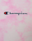 Champion Women's Pink Tie Dye Sweat