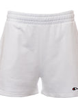 Womens Champion High Waisted Shorts in White