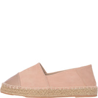 Accessorize Women's Pale Pink Toe Cap Espadrilles