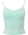 Puma Women's Blue Training Evoknit Seamless Sports Bra