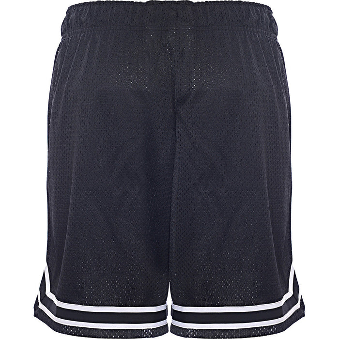 New Balance Mens Black Neon Logo Shorts