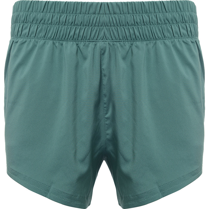 Puma Women's Teal Run Woven 3 Inch Shorts