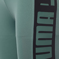 Puma Women's Teal Train High Waist 7/8 Leggings With Logo